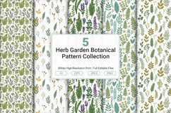 Herb Garden Botanical Pattern Collection Product Image 1