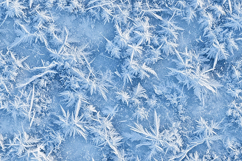 Frost patterns on a blue background Product Image 1
