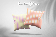 Rainbow Pastel Stripe Seamless Digital Paper Pack Product Image 2