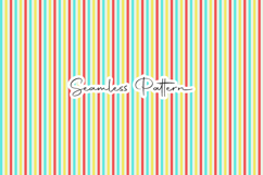 Pastel Seamless Striped Pattern Pack Product Image 6