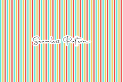 Pastel Seamless Striped Pattern Pack Product Image 6