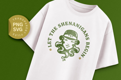 St. Patrick's Shenanigans SVG &amp; PNG Product Image 1