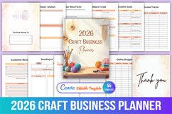 2026 Craft Business Planner Product Image 1