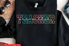 Teacher Svg Teacher Png Teacher Shirt Product Image 1