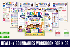 Healthy Boundaries Workbook for Kids Product Image 1