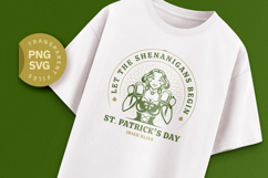 St. Patrick's Day Shenanigans Girl SVG Product Image 1