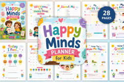 Happy Minds Planner for Kids Product Image 1