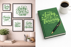 Lucky Quotes SVG Bundle 16 Pack Product Image 10