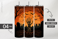 Zombie hand Digital Papers - 04 Variations Product Image 2
