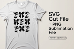 4x Cheer Silhouette Pom Poms Megaphone SVG Cut Files Shirt Product Image 2