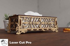 Glowforge napkin holder | personalized wedding napkins box Product Image 3