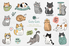 Cute Cats PNG Product Image 1