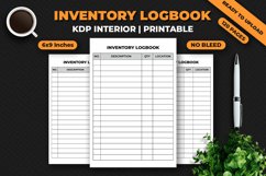 Inventory Logbook KDP Interior Product Image 1
