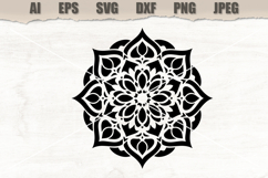 Stencil Elegant Mandala Product Image 1
