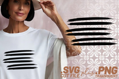 4x Brush Stroke SVG Distressed PNG EPS Cut Files Cricut DIY Product Image 2