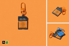 Memory Card Keychain Mockup Product Image 1