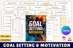 Goal Setting &amp; Motivation Planner Product Image 1
