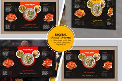 Digital Food Menu Design Template Product Image 1