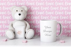 Mockup, Blank White Mug, Valentine's Day Product Image 1