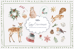 Cozy Christmas Watercolor Set Product Image 1