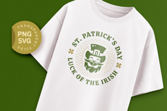 St. Patrick's Day Leprechaun SVG Design Product Image 1