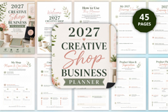 2027 Creative Shop Business Planner Product Image 1