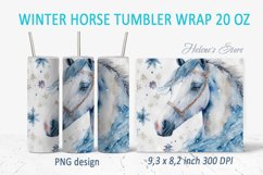 Christmas horse tumbler | Horse Tumbler Sublimation bundle Product Image 2