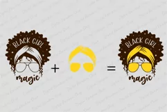 Black girl magic svg |Black woman svg quotes Product Image 2