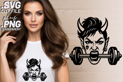 4x Fitness Gym Is My Therapy Earned Not Given SVG Cut Files Product Image 2