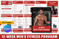 12-Week Men’s Fitness Program Product Image 1