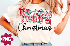 Floral Merry Coquette Png,christmas Product Image 2