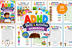 ADHD Skills &amp; Activities Workbook Product Image 1