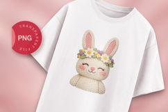 Knitted Easter Bunny PNG Clipart Product Image 1
