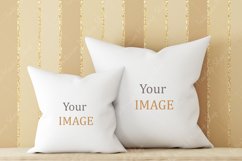 Mockup White Pillow in JPG | Craft Mockups Product Image 1