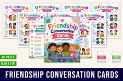 Friendship Conversation Cards Product Image 1