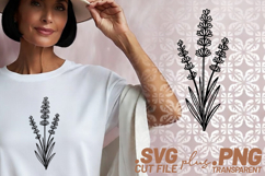 4x Floral SVG Lavender Daisy Poppy EPS Cut Files Cricut Product Image 2