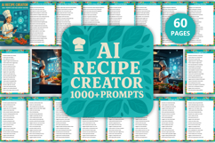 AI Recipe Creator 1000 Prompts Product Image 1