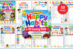 Happy Habits for Growing Kids workbook Product Image 1