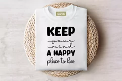 Mental Health Quotes Typography T-Shirt Sublimation 04 Product Image 1