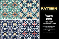 Pattern Square Coaster - 04 Variations Product Image 1