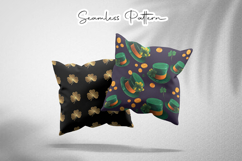 Luxury Clover Gold Seamless Bundle - Leprechaun &amp; Clovers Product Image 2