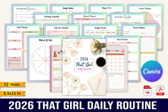 2026 That Girl Daily Routine Planner Product Image 1