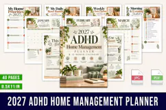 # 2027 ADHD Home Management Planner Product Image 1