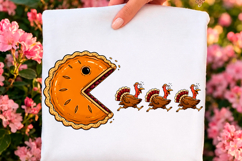Funny Turkey Pie Chase PNG Product Image 1