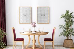 Frame mockup A4, Living room mockup, Mockup in interior Product Image 2