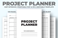 Project Planner KDP Interior Product Image 1