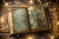 Gray Blue Vintage Junk Journal Pages Product Image 2