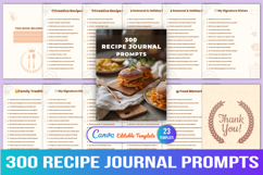 300 Recipe Journal Prompts Product Image 1