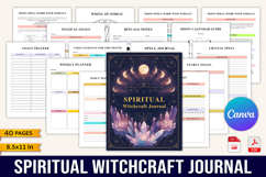 Spiritual Witchcraft Journal Planner Product Image 1