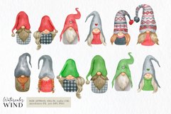 Christmas scandi gnome clipart for customize gnomies creator Product Image 2